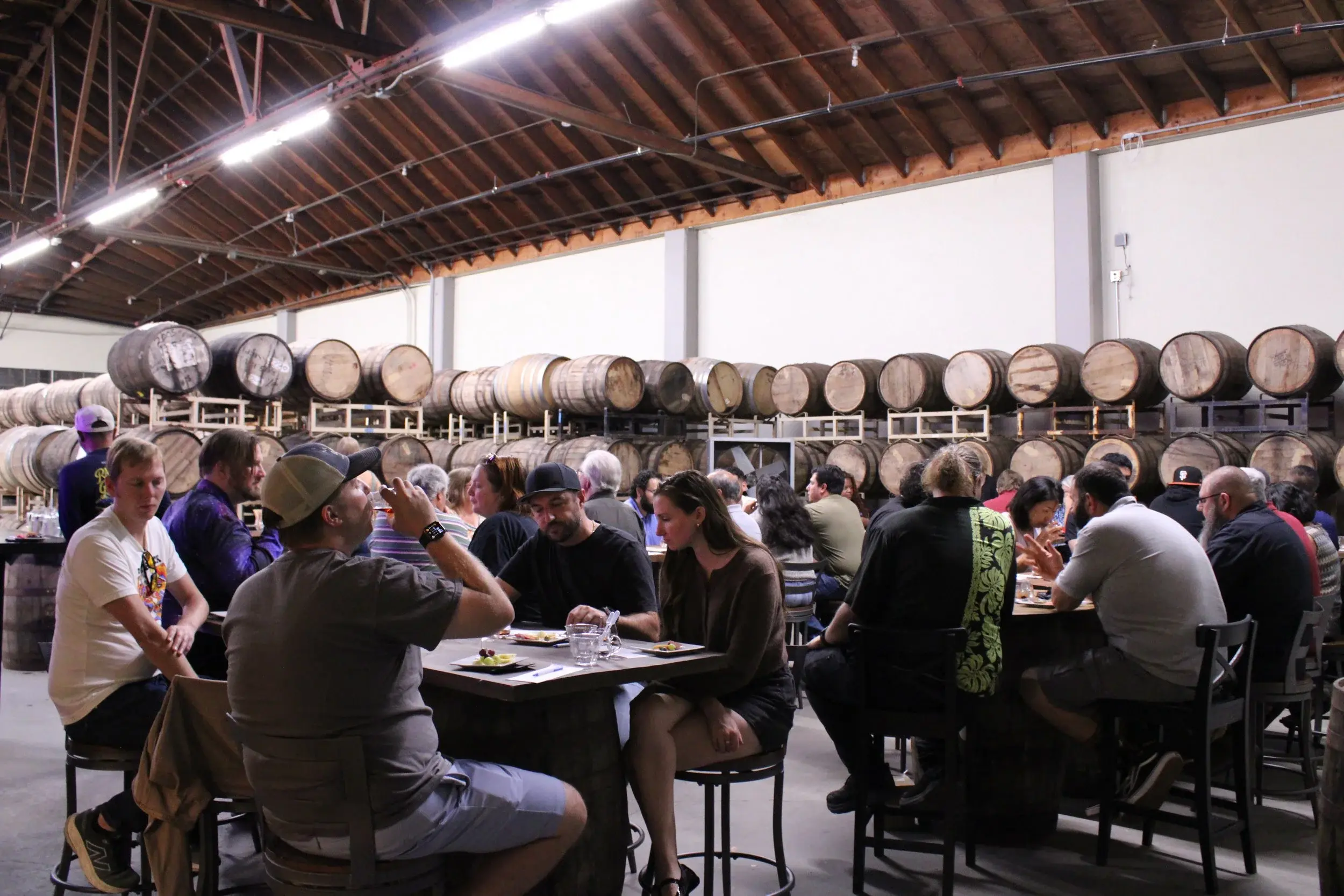 Guest enjoying a whisky experience