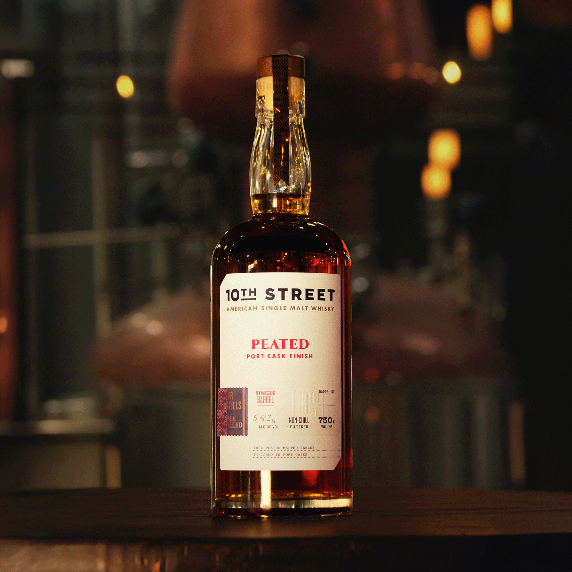 Peated Port Cask Finish Bottle