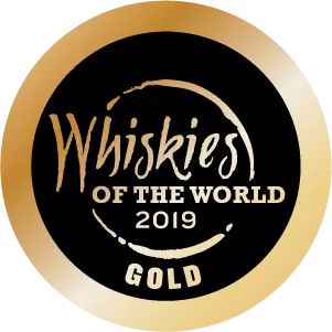 Whiskies of the World 2019 Gold medal