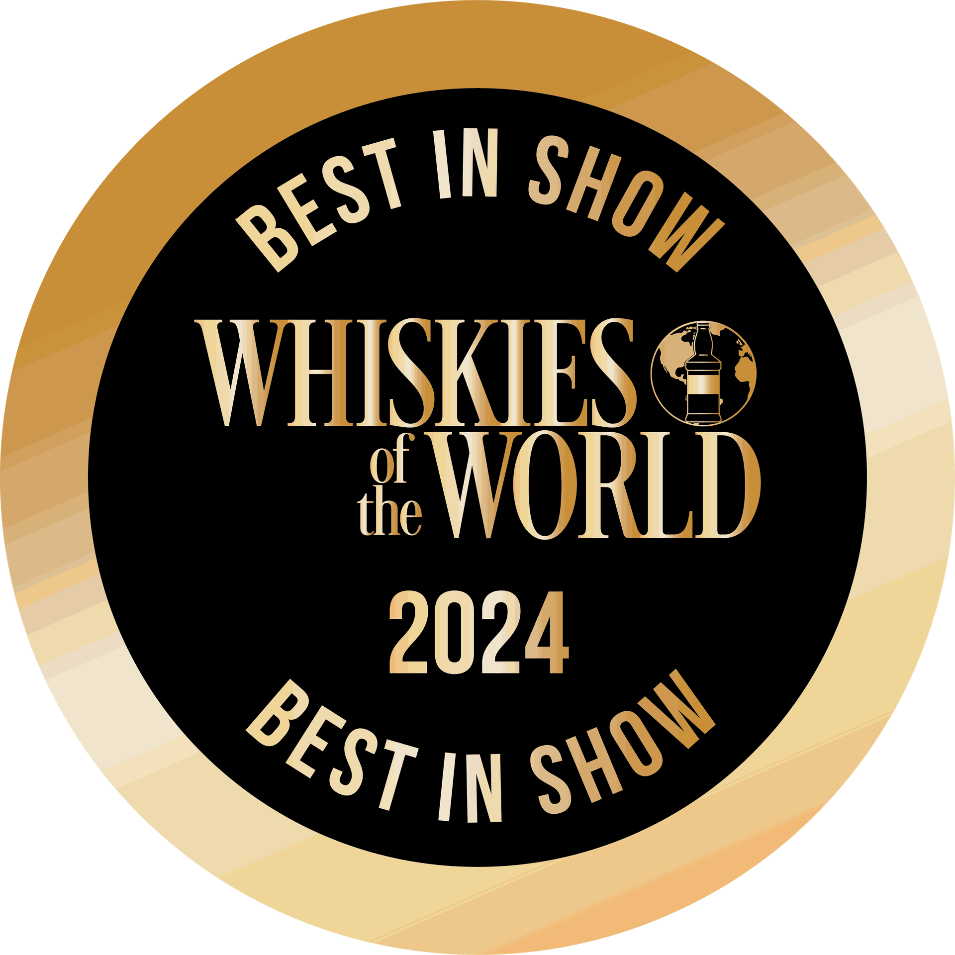 Whiskies of the World 2024 Best in Show medal