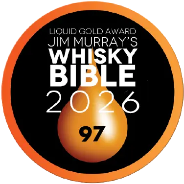 Whisky Bible 97 points badge