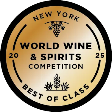 New York World Spirit Competition 2025 Best of Class medal