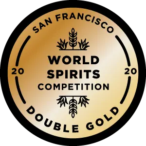 San Francisco World Spirits Competition 2020 Double Gold medal