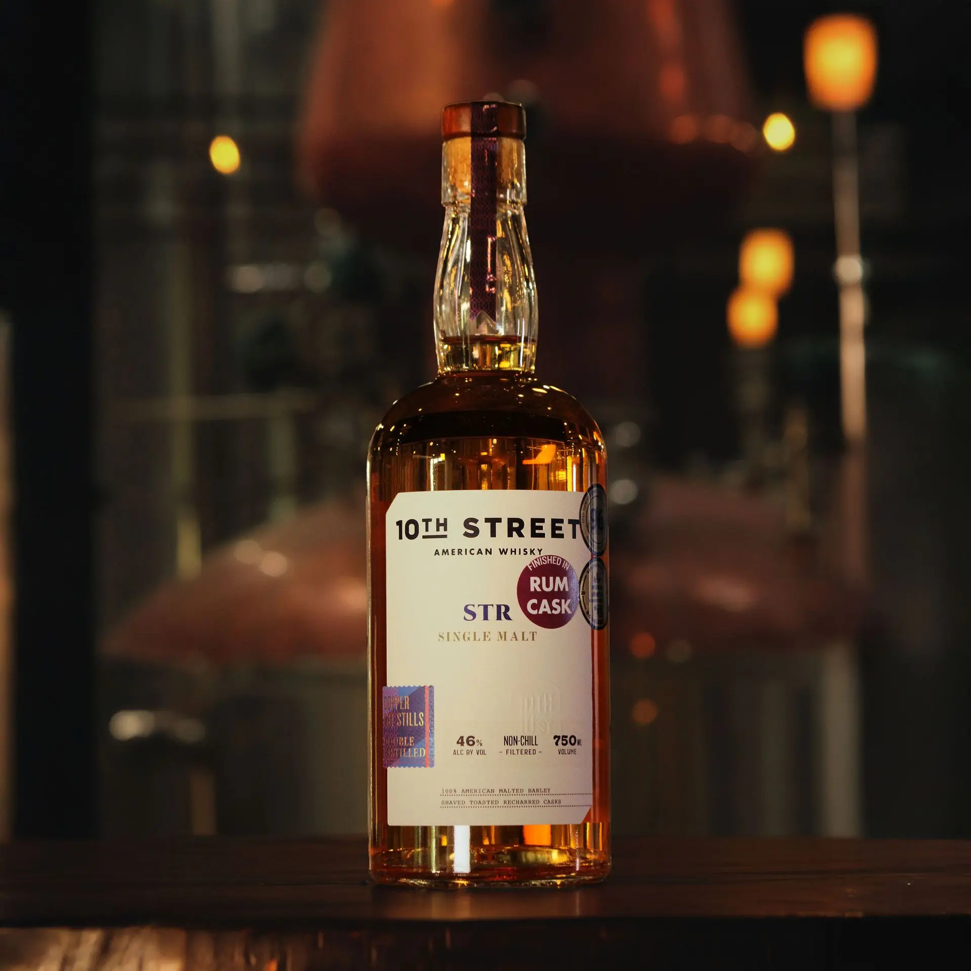 STR Single Malt Rum Influence Bottle