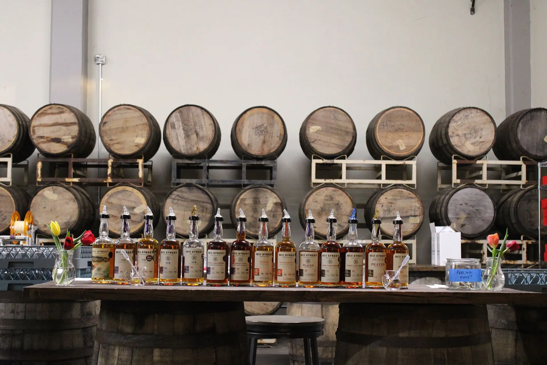 Whisky-making setting