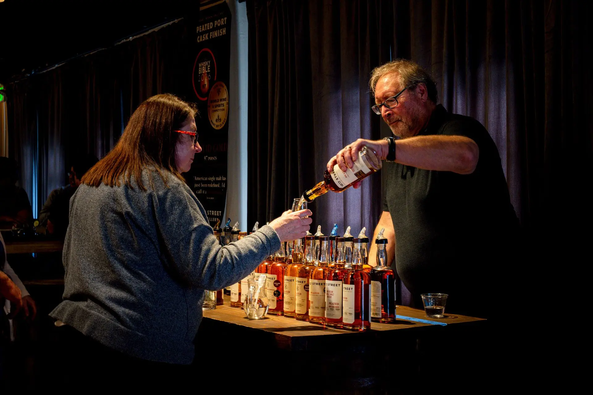 Distillery tour and tasting experience