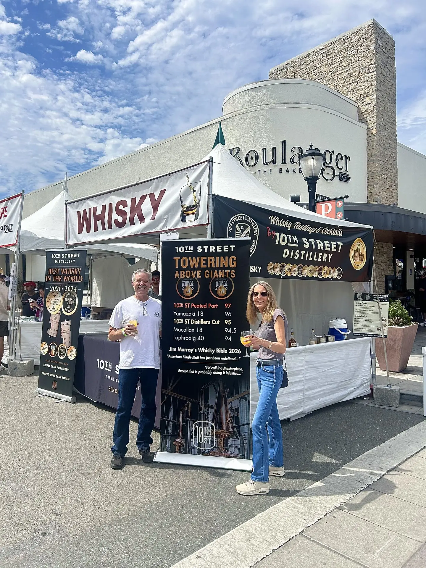 10th Street Distillery at the Los Altos Art and Wine Festival