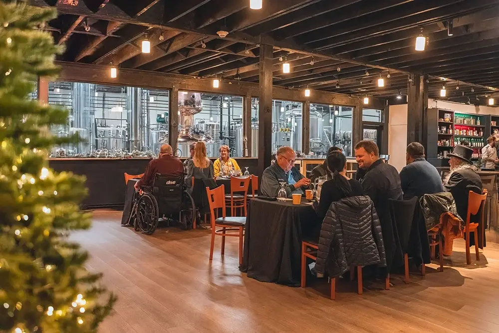 Private dinner at 10th Street Distillery