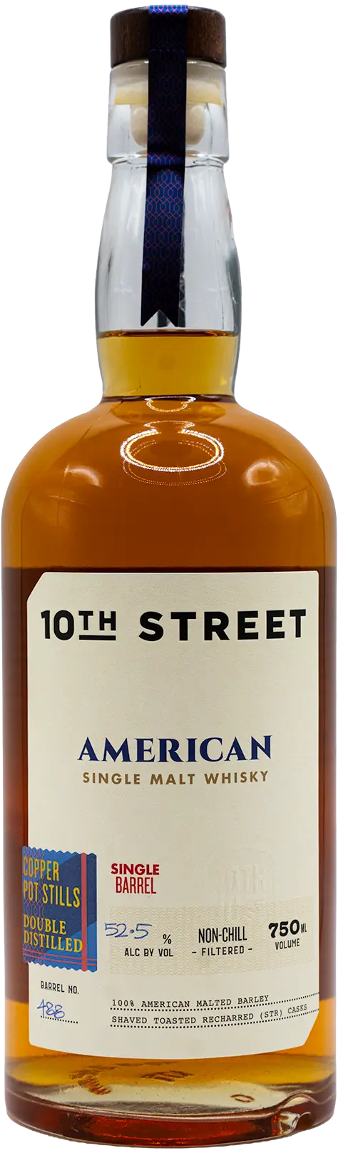 Stout Cask Finish STR Single Malt bottle