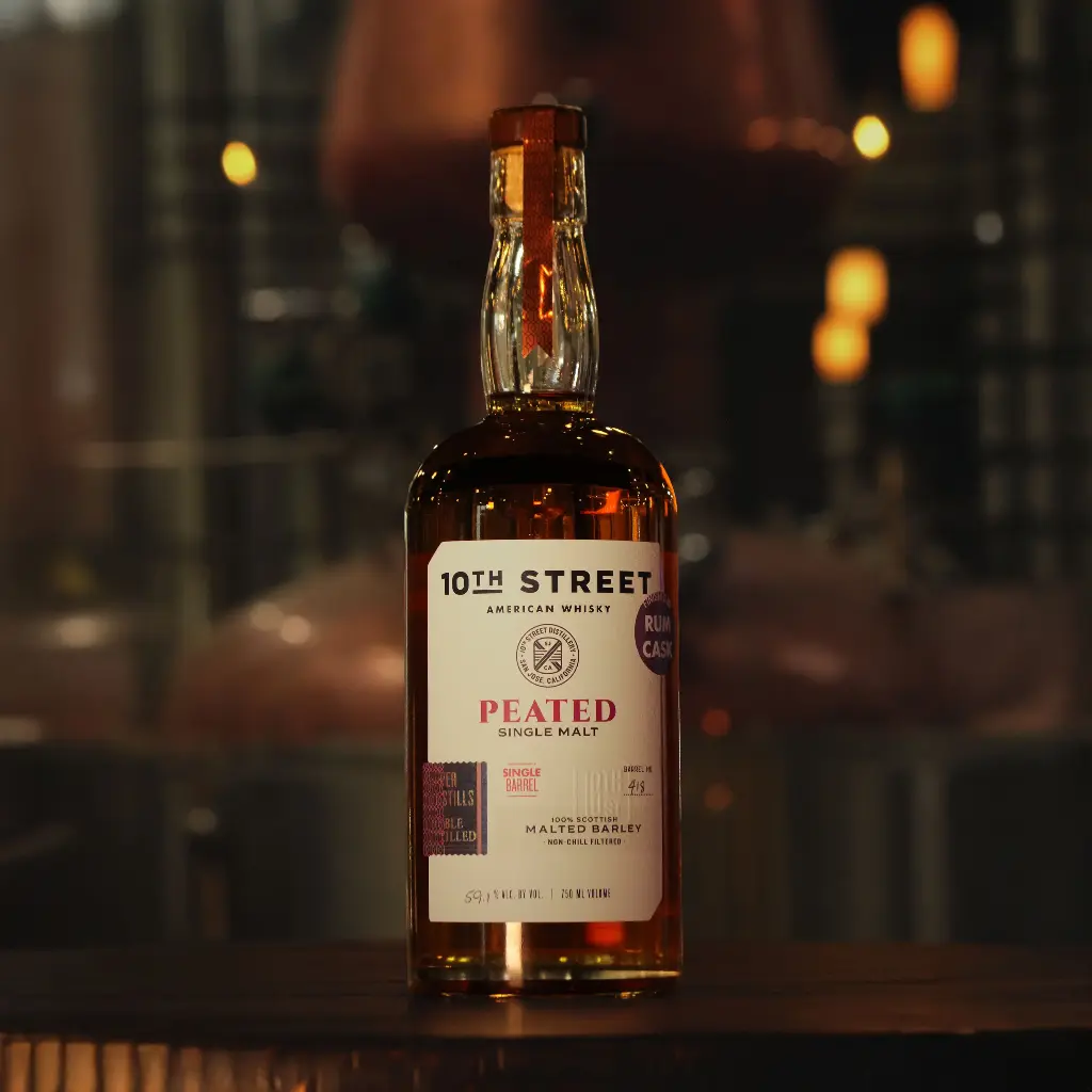 RUM CASK FINISH PEATED SINGLE MALT #418