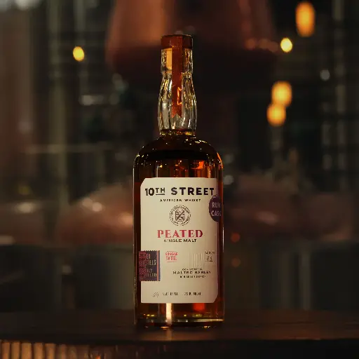 RUM CASK FINISH PEATED SINGLE MALT #418