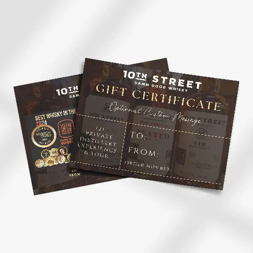 Gift Certificate for Whisky Tastings